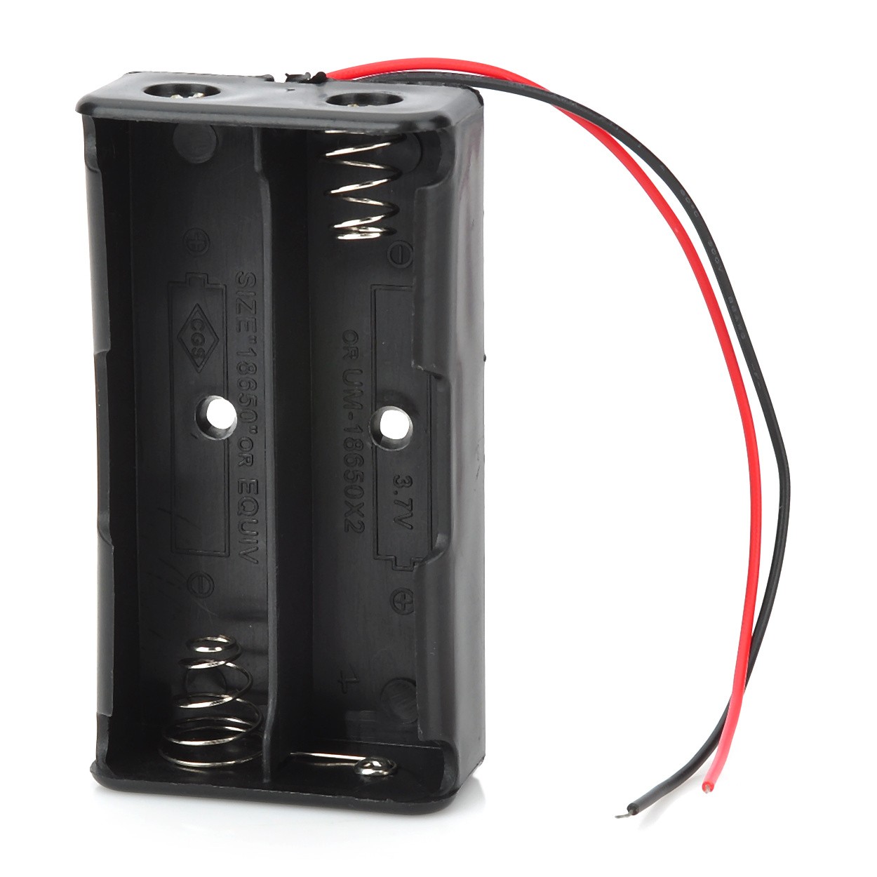 li ion 2 cell battery holder