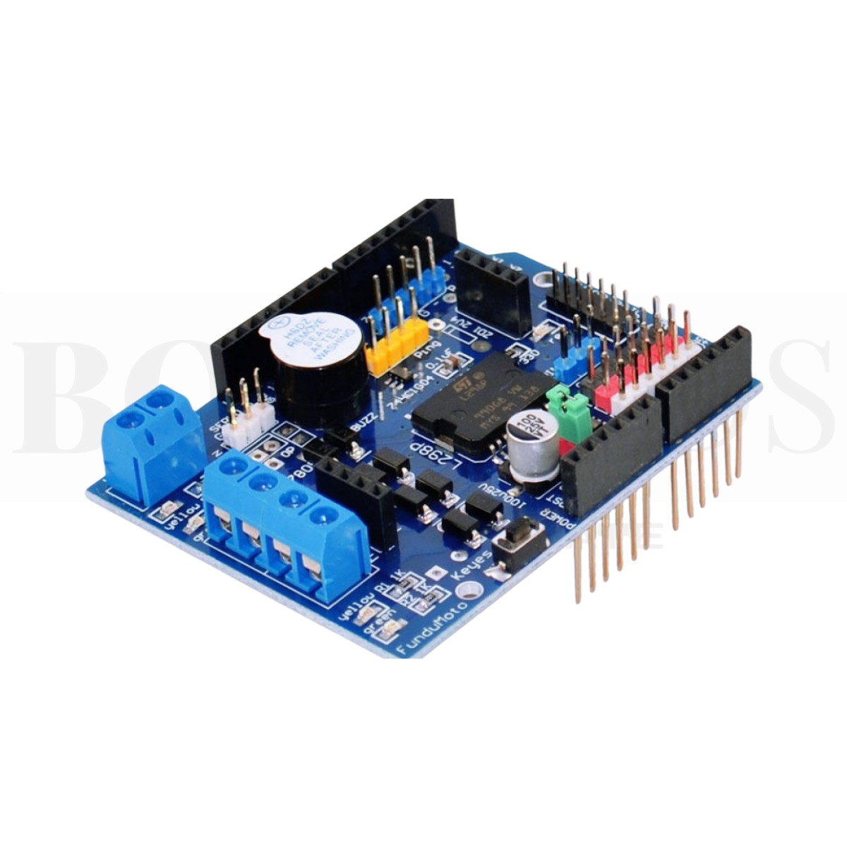 L298P High Grade Dual Motor Driver Shield