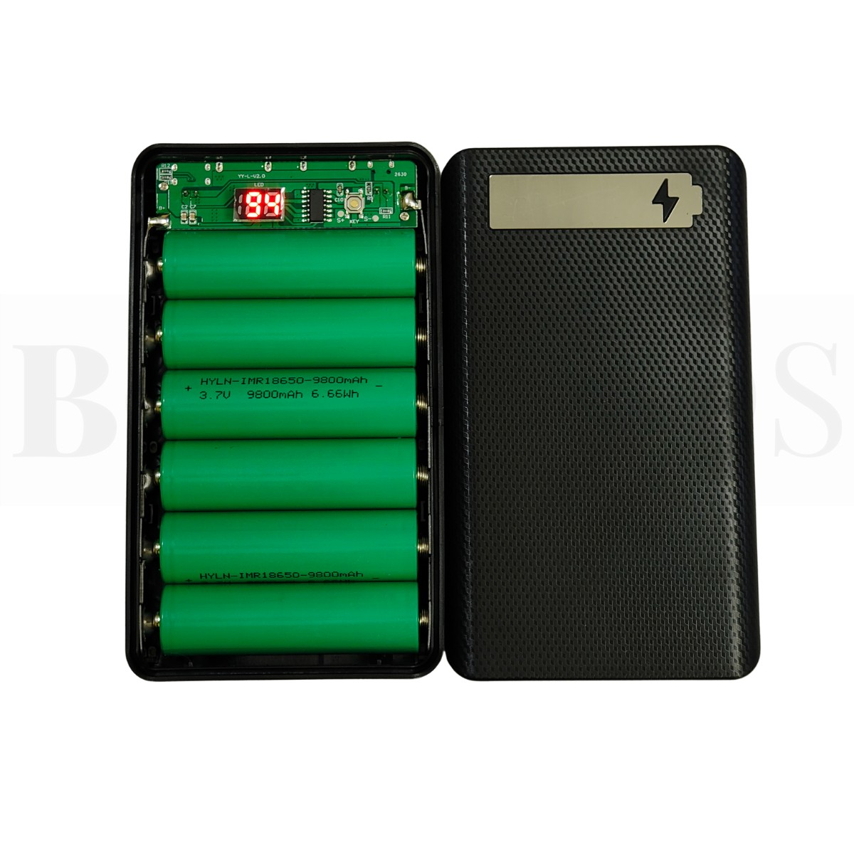 DIY Power Bank Kit with Batteries