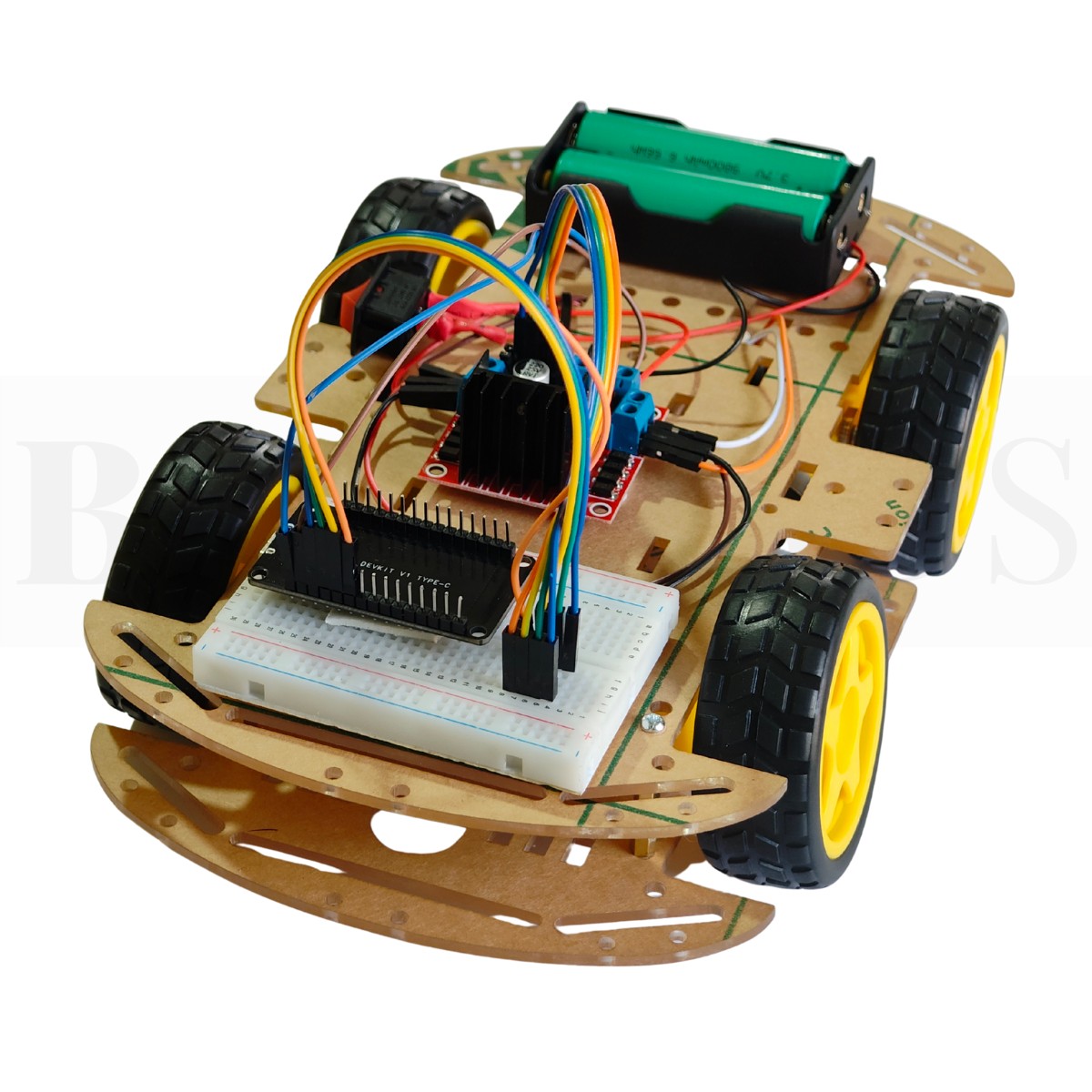 ESP32 Bluetooth Smart Car Robotics Kit