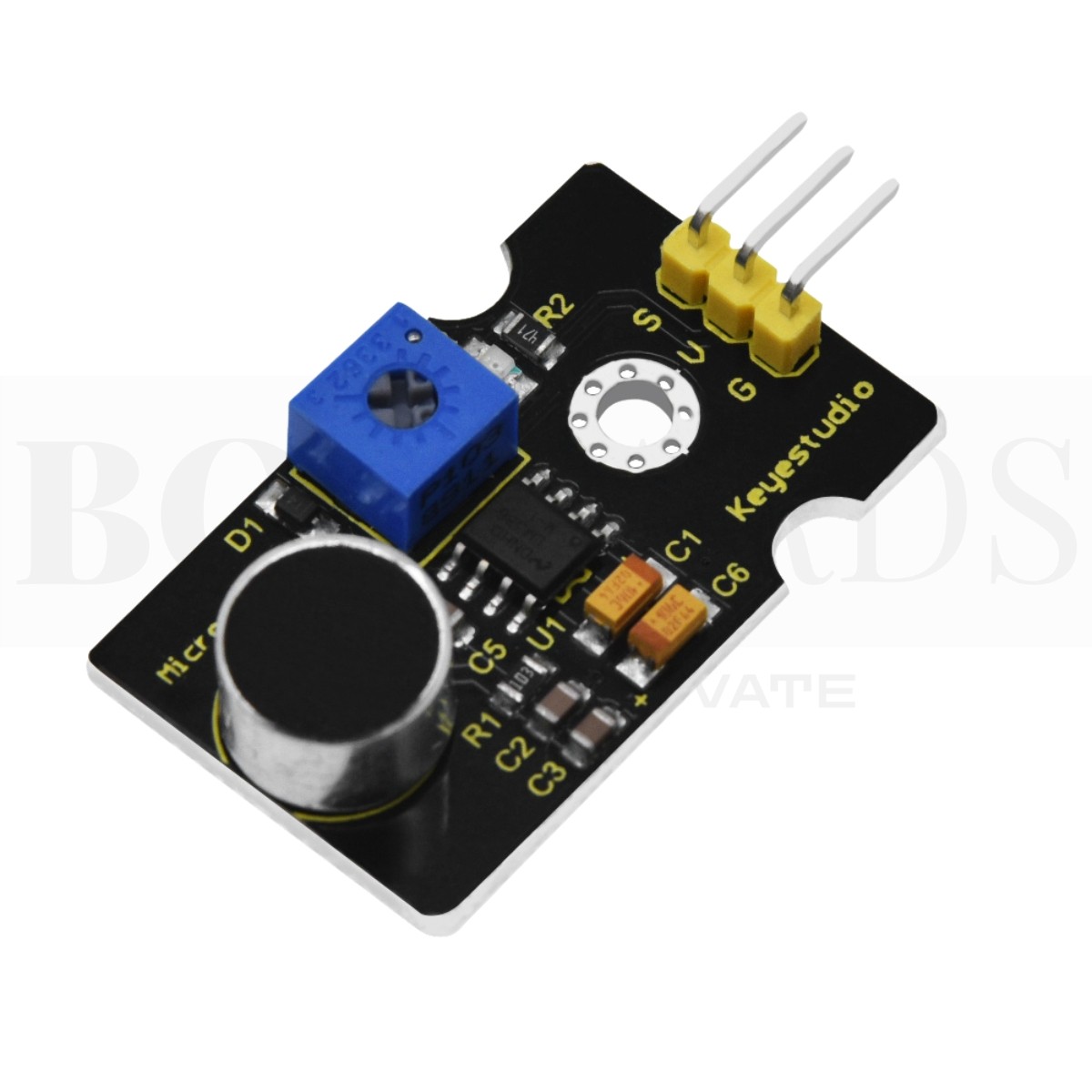 Keyestudio KS0035 Microphone Sound Sensor Module with Potentiometer for Arduino